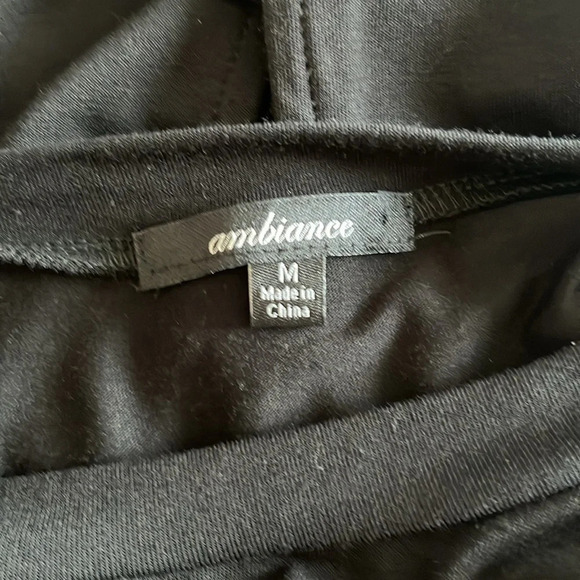 Ambiance Crop T-Shirt with Open Tie Back MM351 - Picture 5 of 5